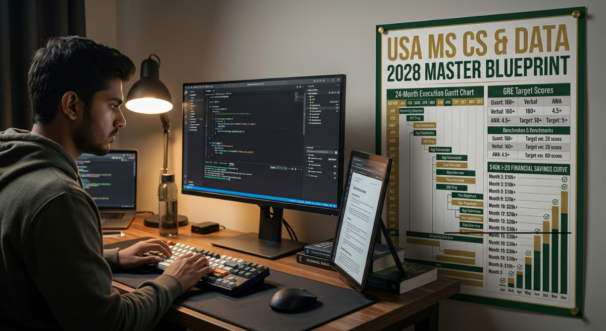 USA MS CS & Data Analytics 2028 Execution Blueprint