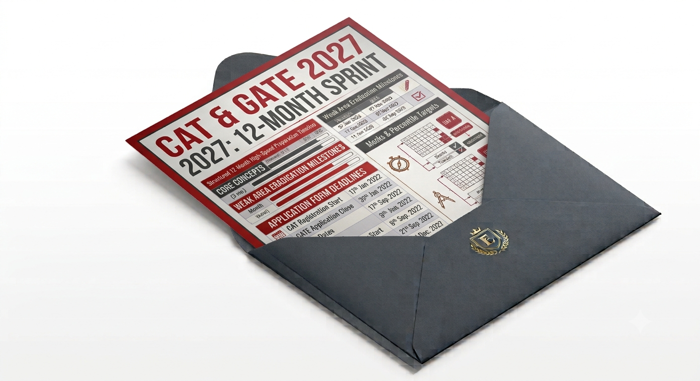 CAT & GATE 2027 Blueprint